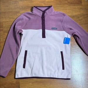 Columbia Purple and White Sweatshirt